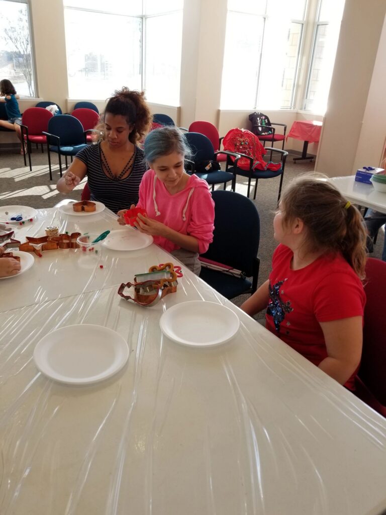 Artwork and artists from the December 2018 — Christmas Fun session at Creating With Blind Abandon.