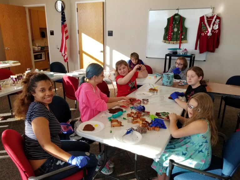 Artwork and artists from the December 2018 — Christmas Fun session at Creating With Blind Abandon.