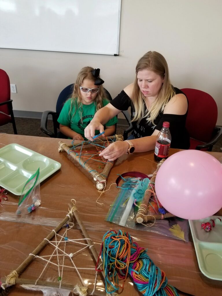 Artwork and artists from the December 2018 — Christmas Fun session at Creating With Blind Abandon.