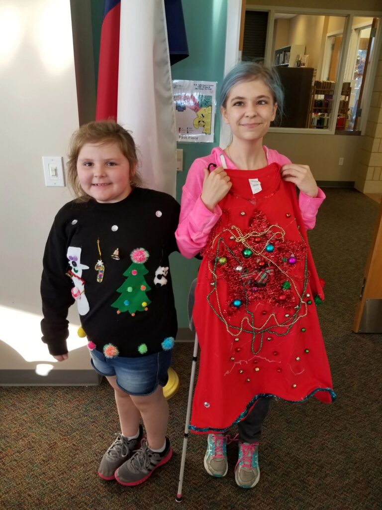 Artwork and artists from the December 2018 — Christmas Fun session at Creating With Blind Abandon.