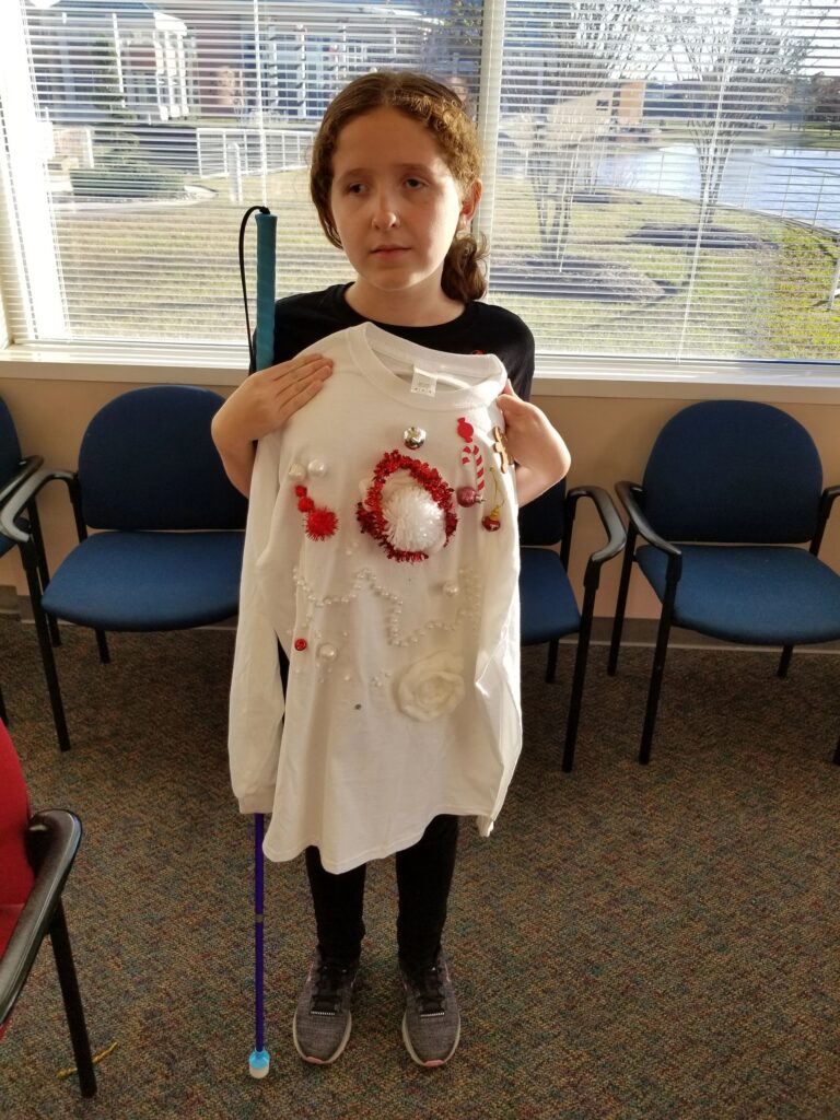 Artwork and artists from the December 2018 — Christmas Fun session at Creating With Blind Abandon.