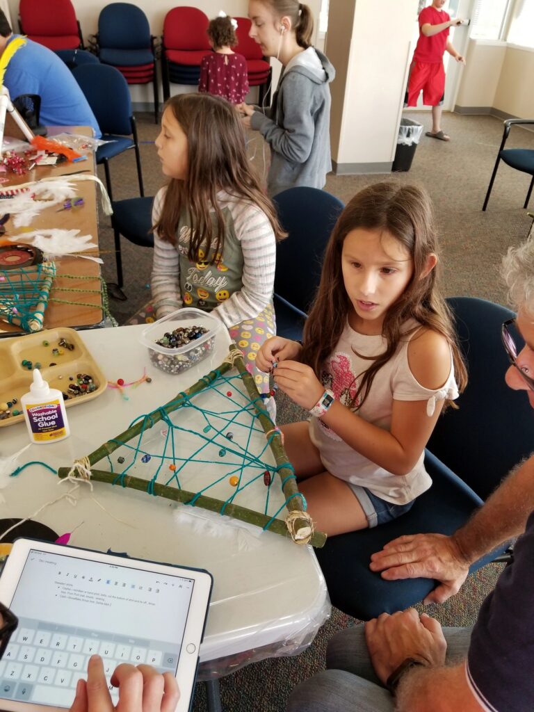 Artwork and artists from the December 2018 — Christmas Fun session at Creating With Blind Abandon.