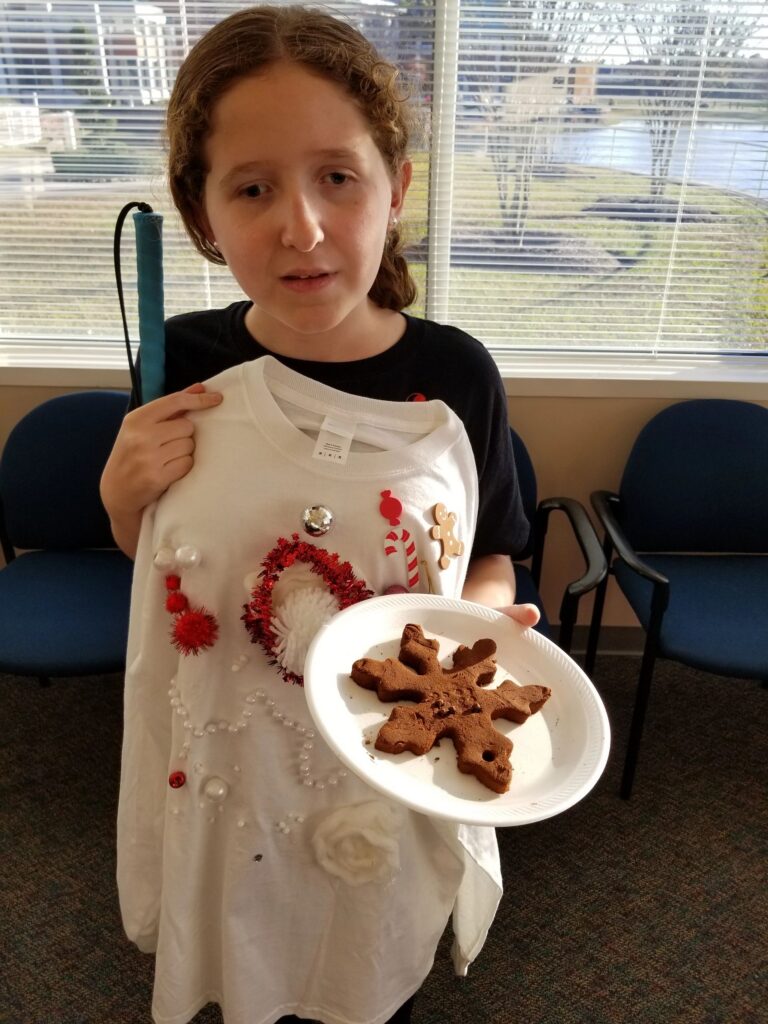 Artwork and artists from the December 2018 — Christmas Fun session at Creating With Blind Abandon.