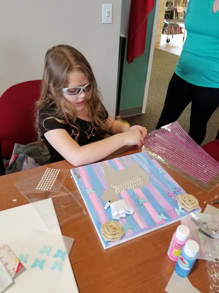Artwork and artists from the March 2019 — Restaurant Art session at Creating With Blind Abandon.