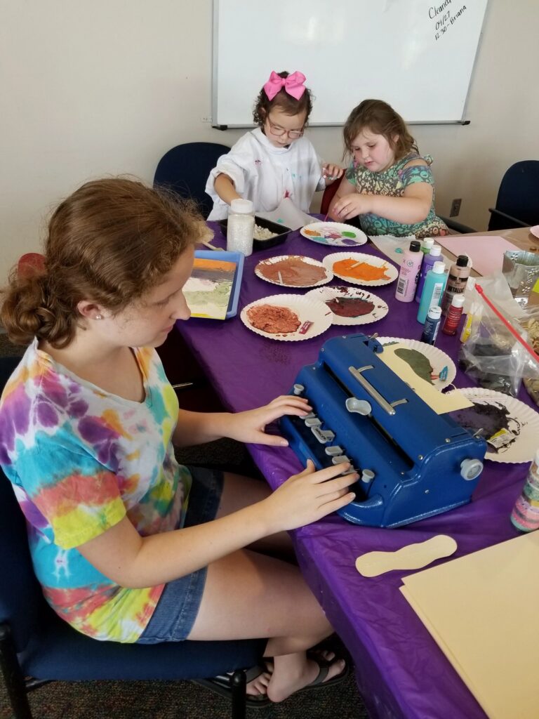 Artwork and artists from the May 2019 — Rocking Flowers for Mom! session at Creating With Blind Abandon.