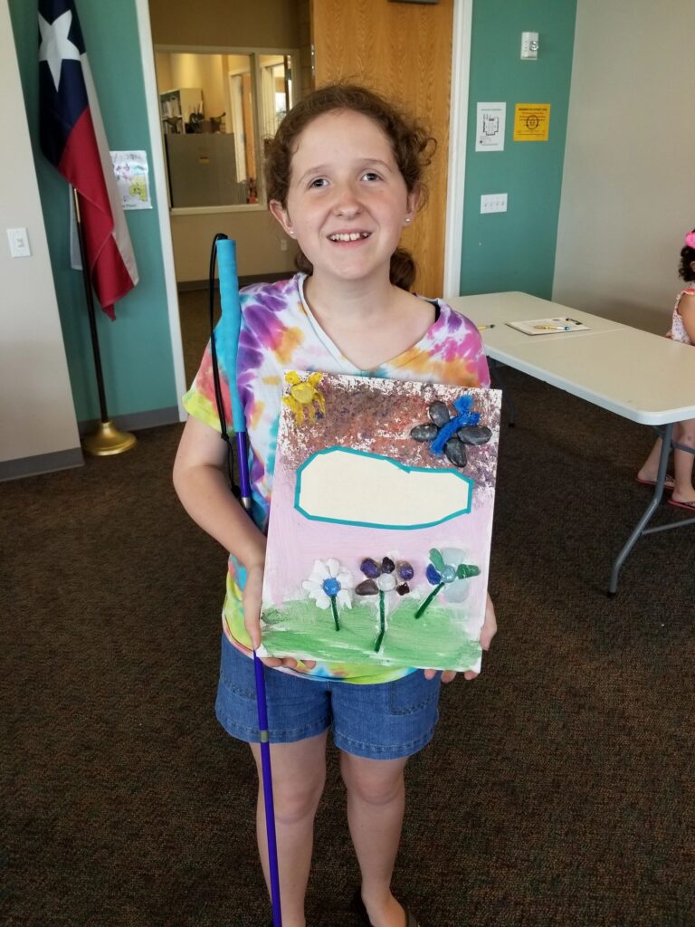 Artwork and artists from the May 2019 — Rocking Flowers for Mom! session at Creating With Blind Abandon.
