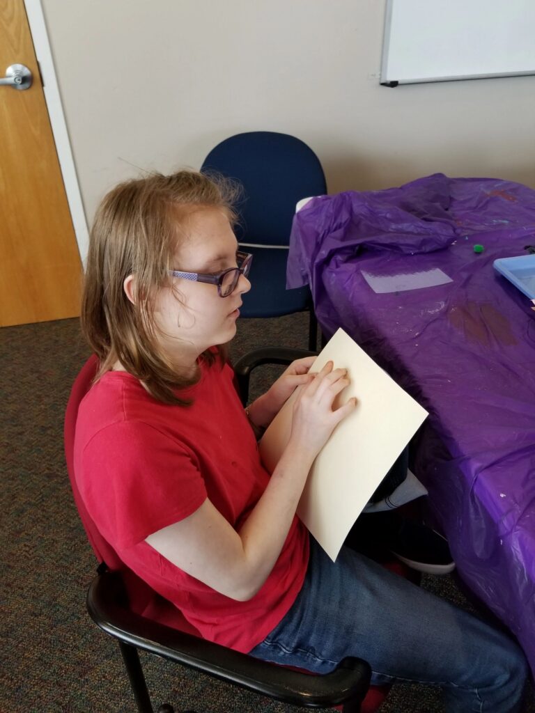 Artwork and artists from the May 2019 — Rocking Flowers for Mom! session at Creating With Blind Abandon.