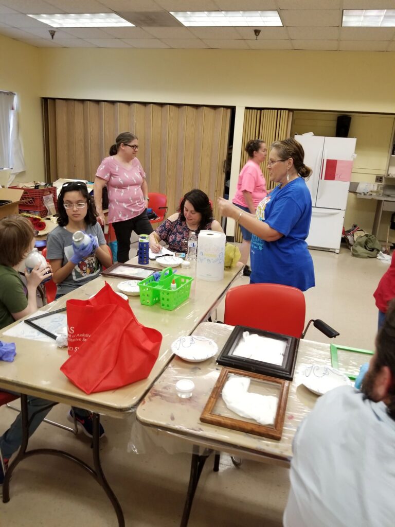 Artwork and artists from the July 2019 — Stained Glass with Rudy Anderson session at Creating With Blind Abandon.