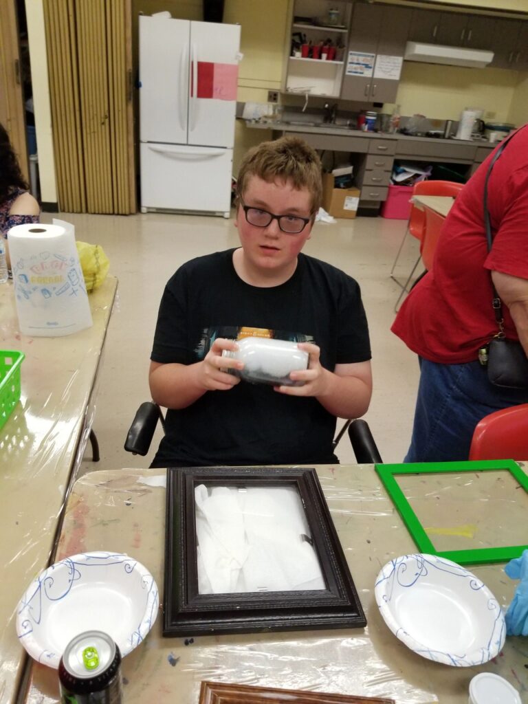 Artwork and artists from the July 2019 — Stained Glass with Rudy Anderson session at Creating With Blind Abandon.