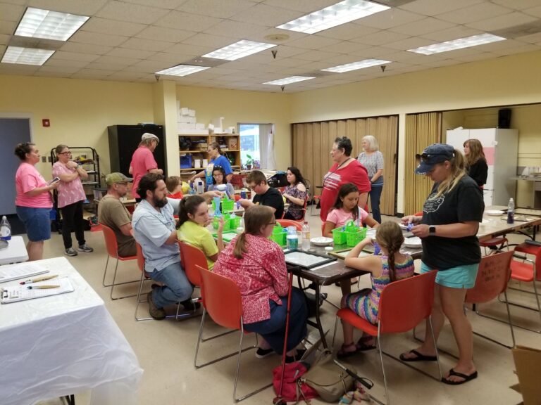Artwork and artists from the July 2019 — Stained Glass with Rudy Anderson session at Creating With Blind Abandon.