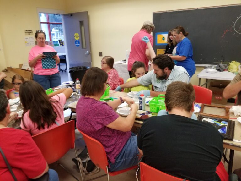 Artwork and artists from the July 2019 — Stained Glass with Rudy Anderson session at Creating With Blind Abandon.