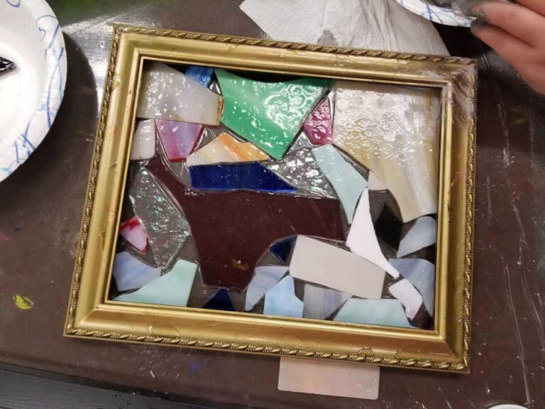 Artwork and artists from the July 2019 — Stained Glass with Rudy Anderson session at Creating With Blind Abandon.