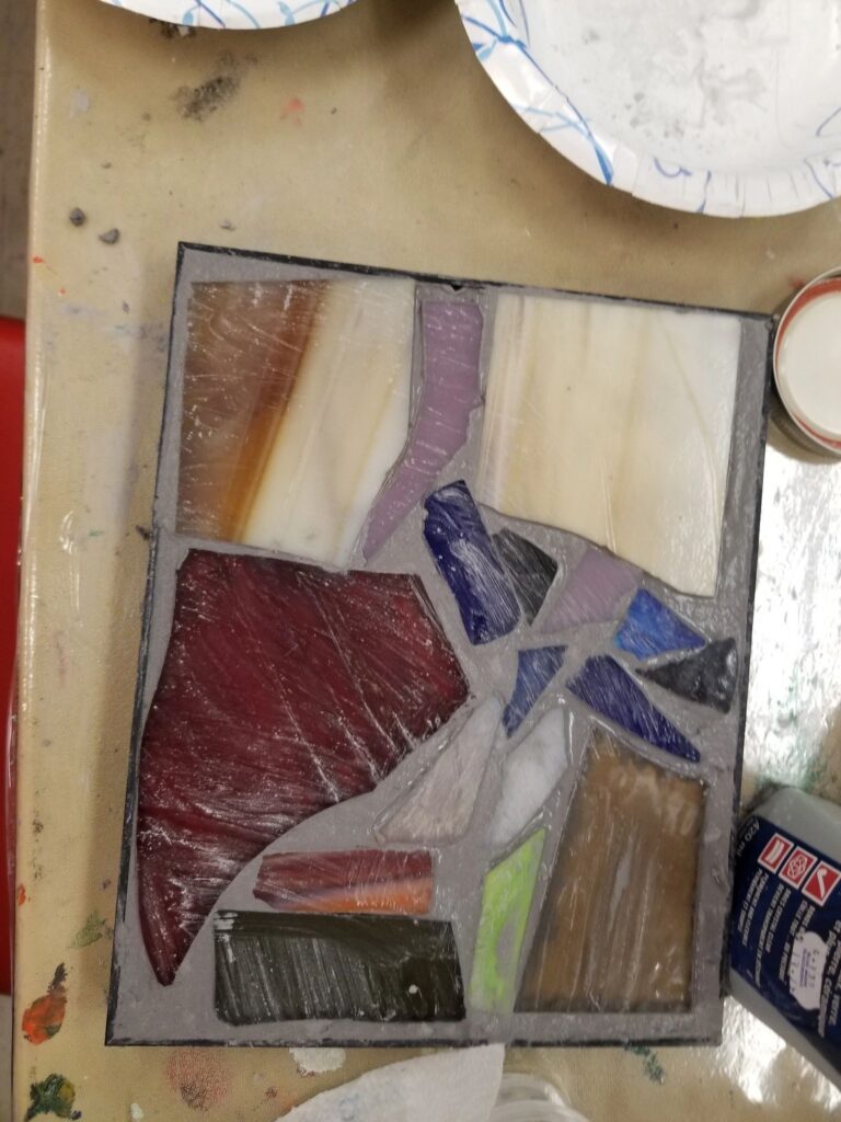 Artwork and artists from the July 2019 — Stained Glass with Rudy Anderson session at Creating With Blind Abandon.