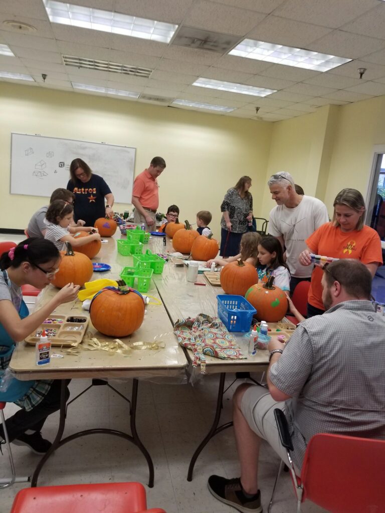 Artwork and artists from the October 2019 is for Pumpkins session at Creating With Blind Abandon.