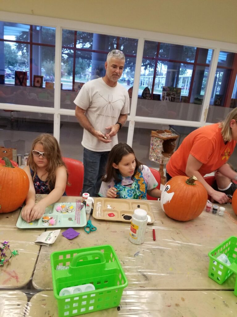 Artwork and artists from the October 2019 is for Pumpkins session at Creating With Blind Abandon.