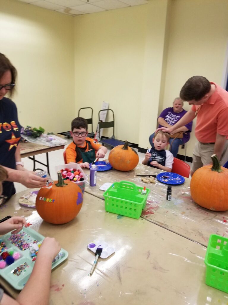 Artwork and artists from the October 2019 is for Pumpkins session at Creating With Blind Abandon.