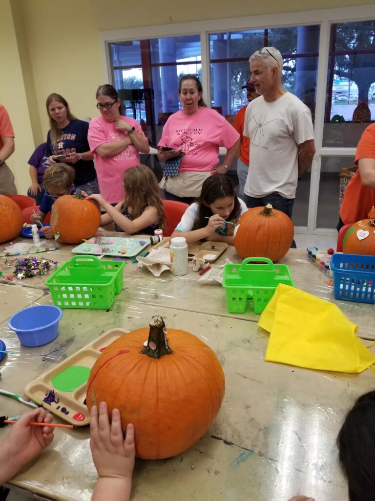 Artwork and artists from the October 2019 is for Pumpkins session at Creating With Blind Abandon.