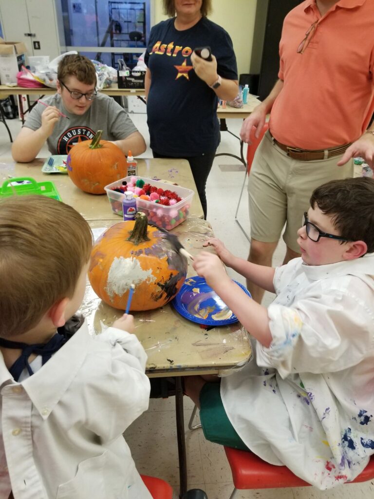 Artwork and artists from the October 2019 is for Pumpkins session at Creating With Blind Abandon.