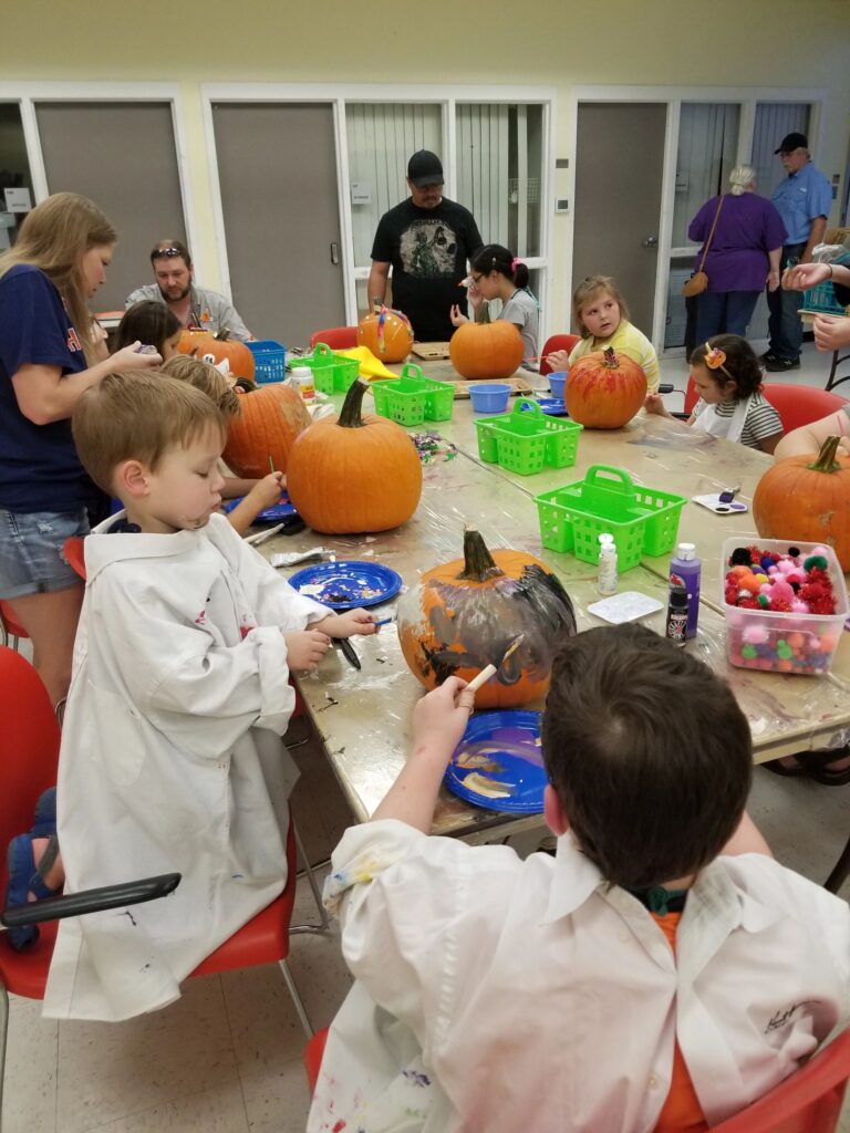 Artwork and artists from the October 2019 is for Pumpkins session at Creating With Blind Abandon.