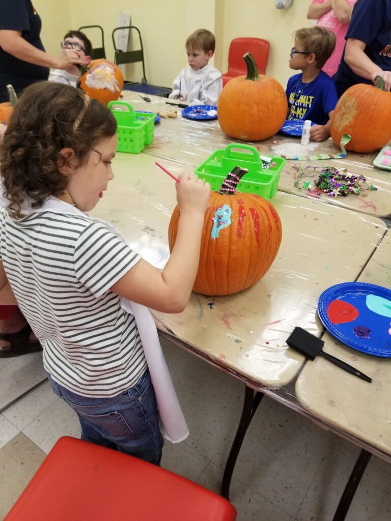 Artwork and artists from the October 2019 is for Pumpkins session at Creating With Blind Abandon.