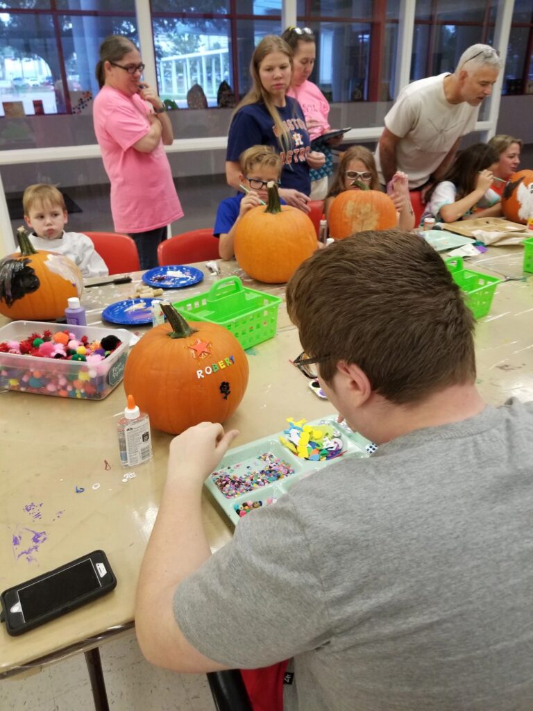 Artwork and artists from the October 2019 is for Pumpkins session at Creating With Blind Abandon.