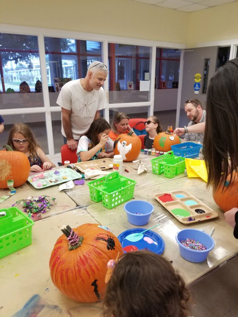 Artwork and artists from the October 2019 is for Pumpkins session at Creating With Blind Abandon.