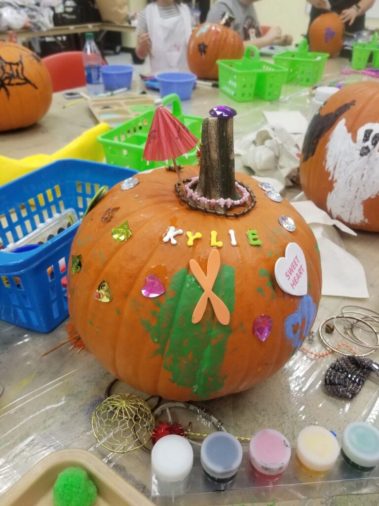 Artwork and artists from the October 2019 is for Pumpkins session at Creating With Blind Abandon.