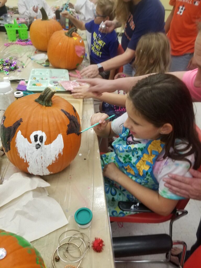 Artwork and artists from the October 2019 is for Pumpkins session at Creating With Blind Abandon.