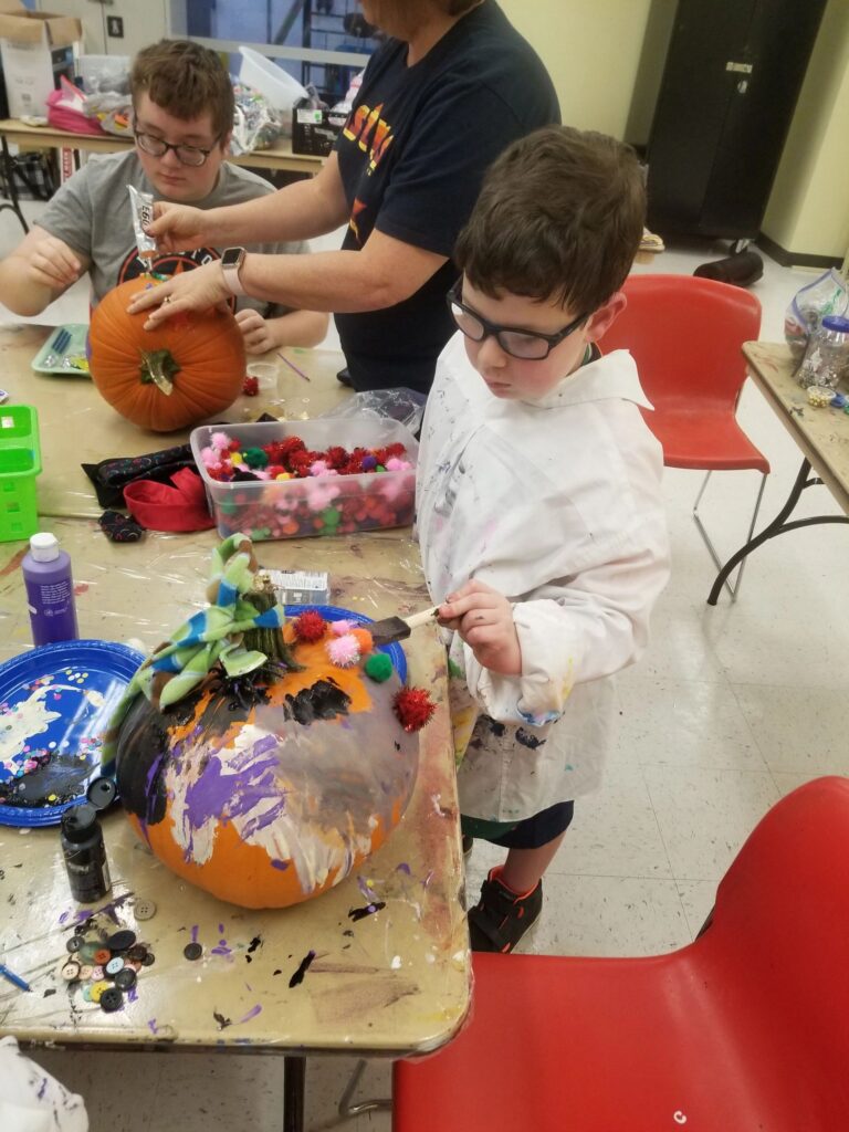 Artwork and artists from the October 2019 is for Pumpkins session at Creating With Blind Abandon.