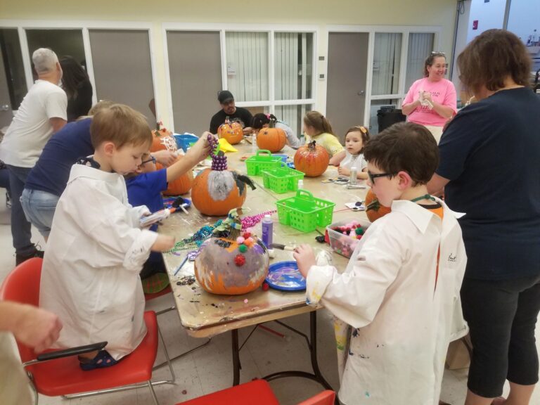 Artwork and artists from the October 2019 is for Pumpkins session at Creating With Blind Abandon.