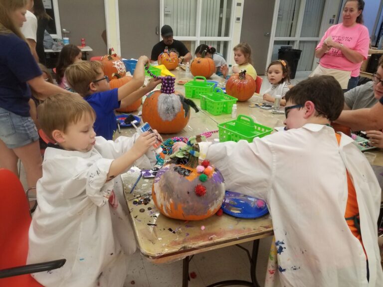 Artwork and artists from the October 2019 is for Pumpkins session at Creating With Blind Abandon.