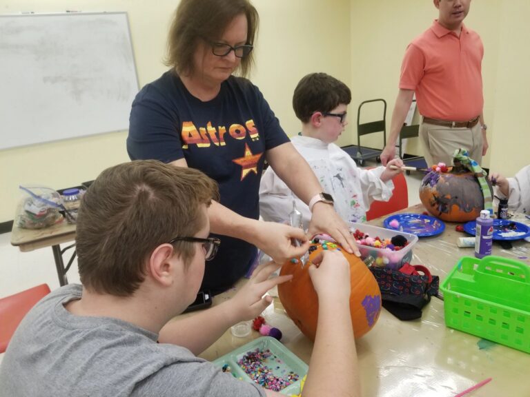 Artwork and artists from the October 2019 is for Pumpkins session at Creating With Blind Abandon.