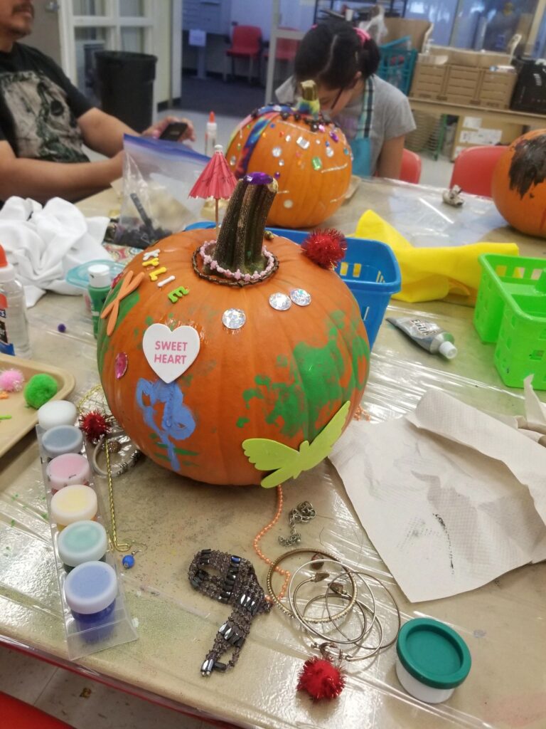 Artwork and artists from the October 2019 is for Pumpkins session at Creating With Blind Abandon.