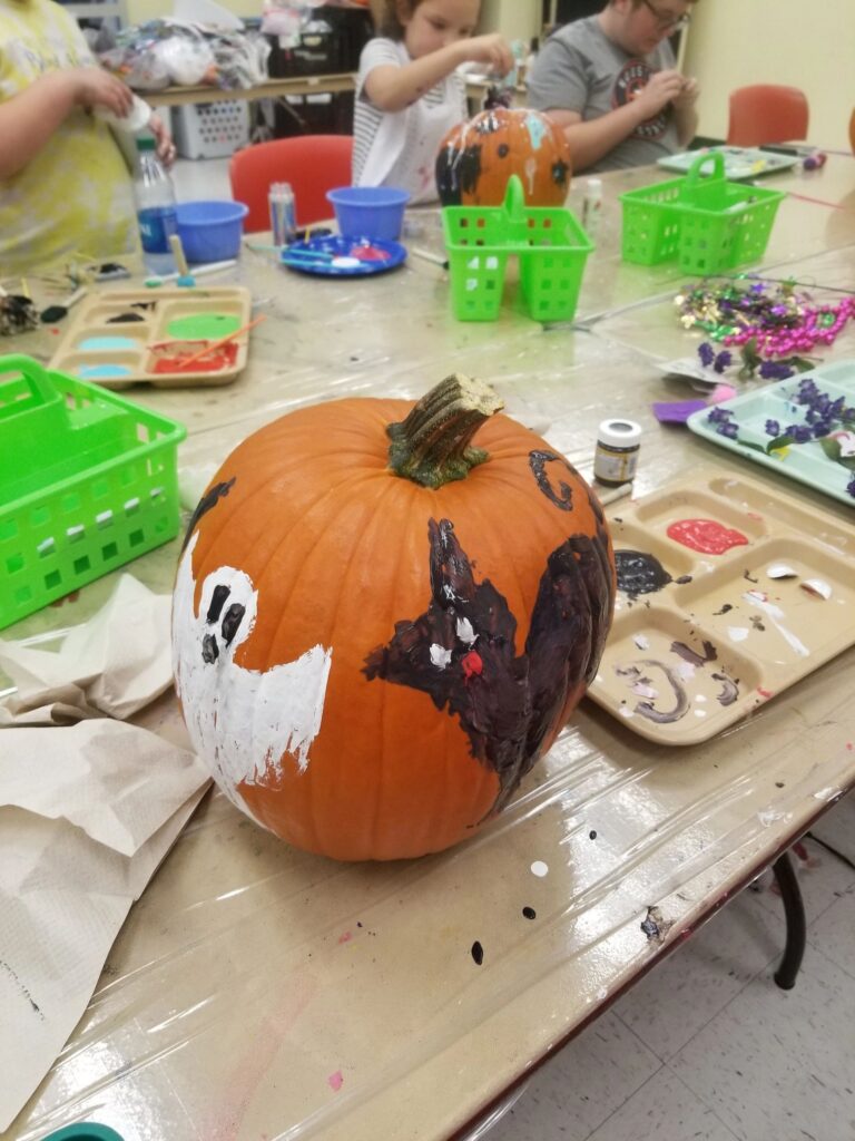 Artwork and artists from the October 2019 is for Pumpkins session at Creating With Blind Abandon.