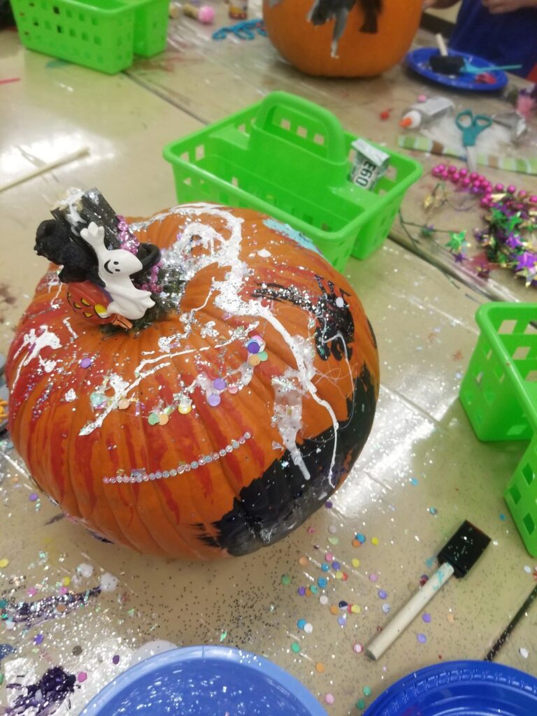 Artwork and artists from the October 2019 is for Pumpkins session at Creating With Blind Abandon.
