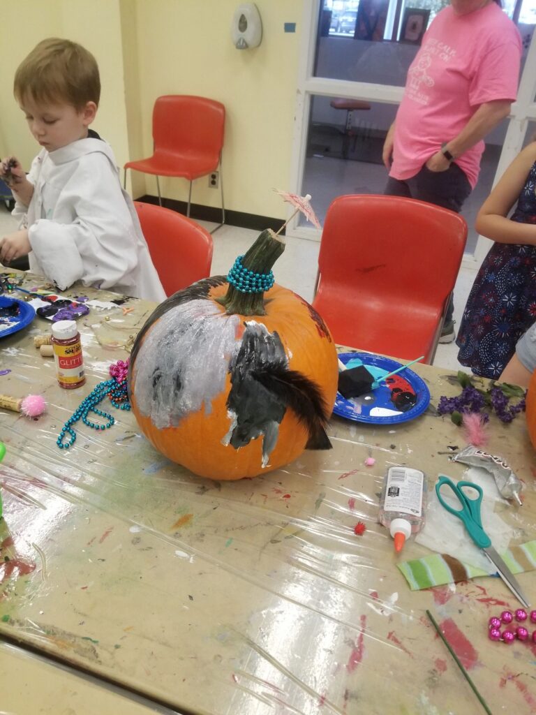 Artwork and artists from the October 2019 is for Pumpkins session at Creating With Blind Abandon.