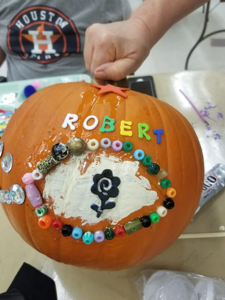 Artwork and artists from the October 2019 is for Pumpkins session at Creating With Blind Abandon.