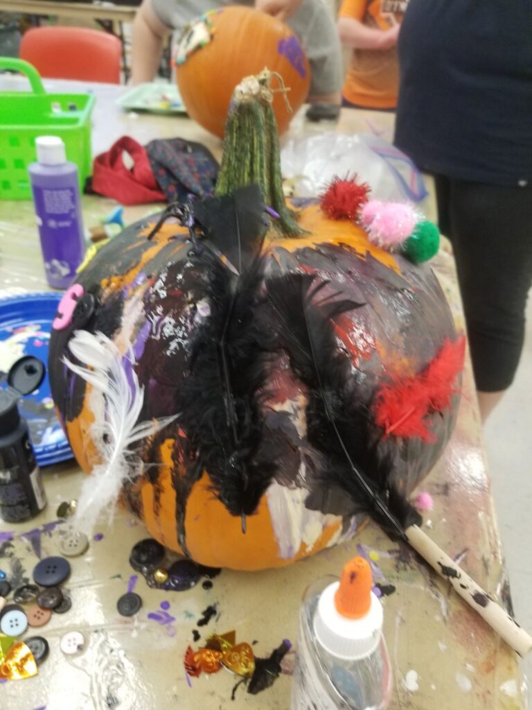 Artwork and artists from the October 2019 is for Pumpkins session at Creating With Blind Abandon.