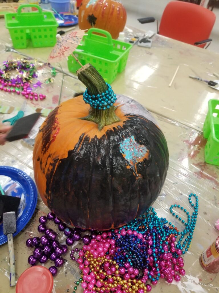 Artwork and artists from the October 2019 is for Pumpkins session at Creating With Blind Abandon.