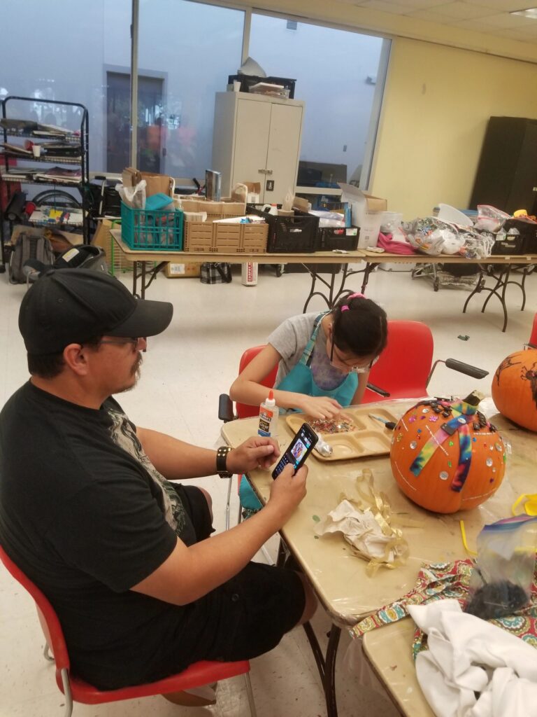 Artwork and artists from the October 2019 is for Pumpkins session at Creating With Blind Abandon.