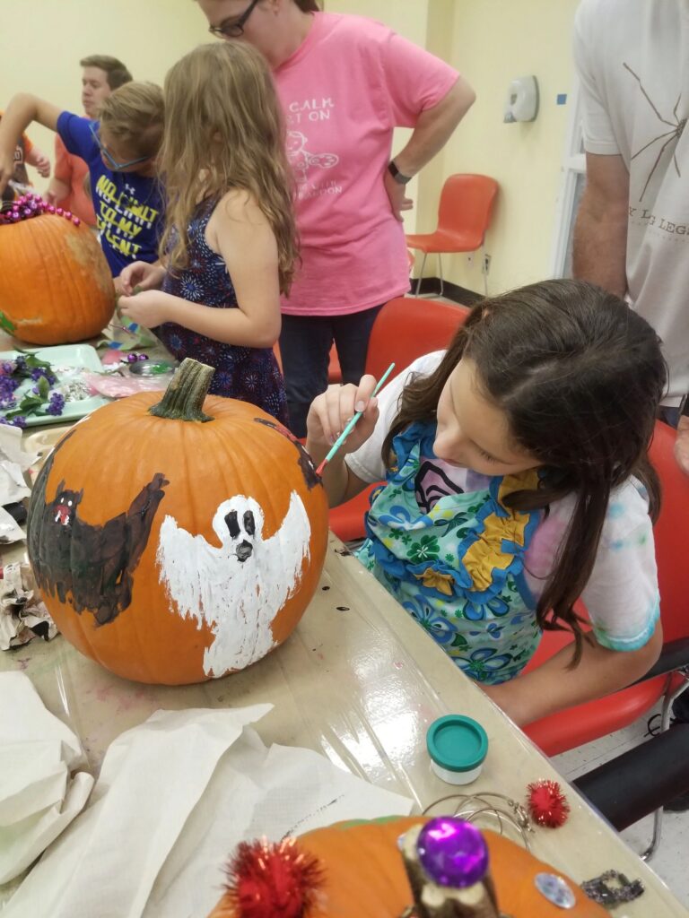 Artwork and artists from the October 2019 is for Pumpkins session at Creating With Blind Abandon.