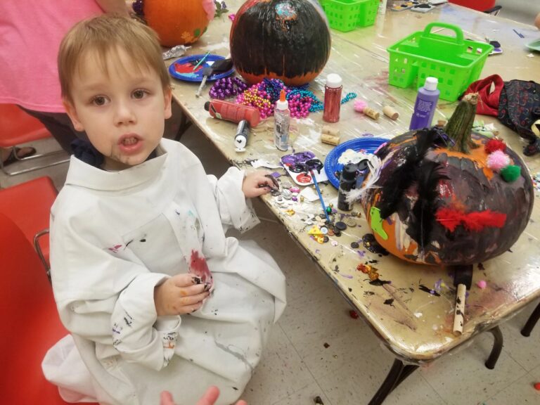 Artwork and artists from the October 2019 is for Pumpkins session at Creating With Blind Abandon.
