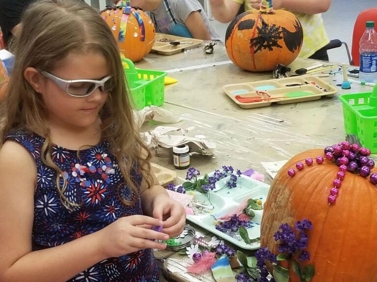 Artwork and artists from the October 2019 is for Pumpkins session at Creating With Blind Abandon.