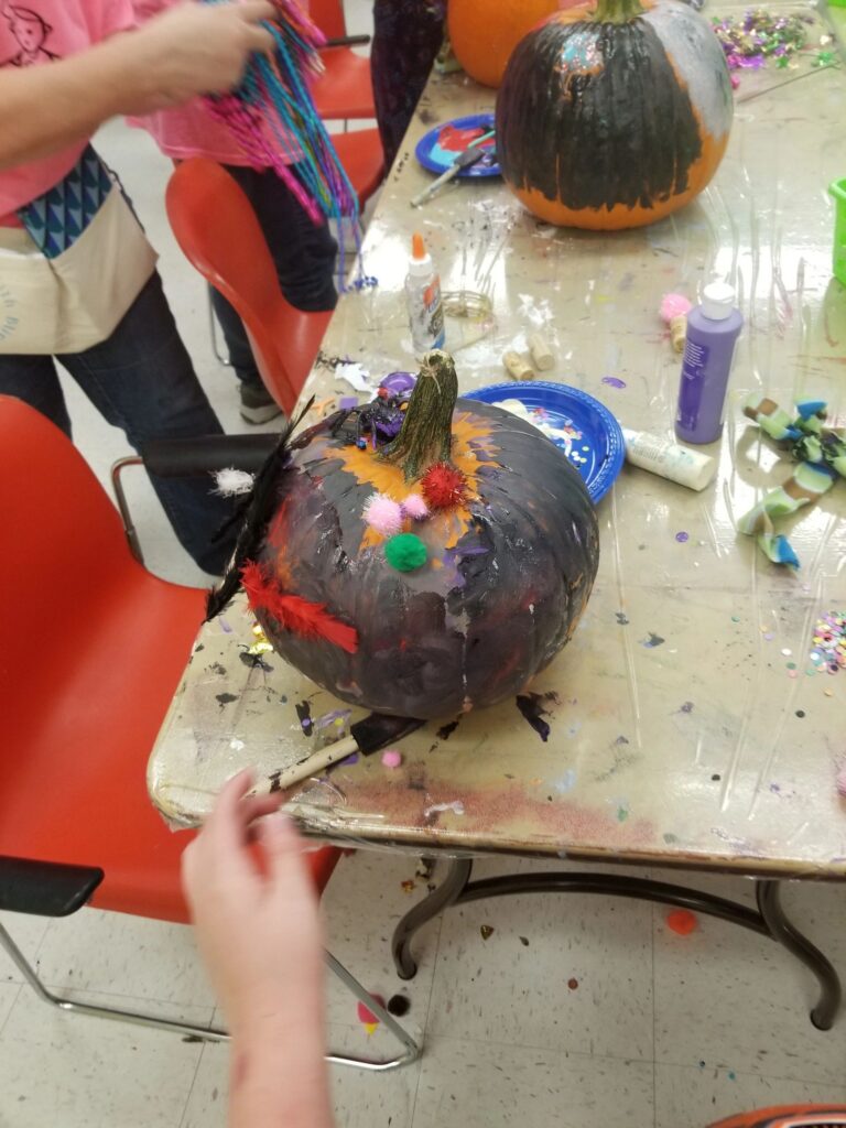Artwork and artists from the October 2019 is for Pumpkins session at Creating With Blind Abandon.
