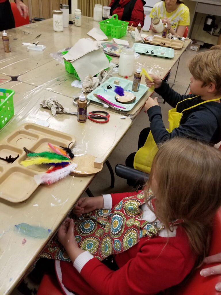 Artwork and artists from the Nov 2019 — We Are Thankful session at Creating With Blind Abandon.