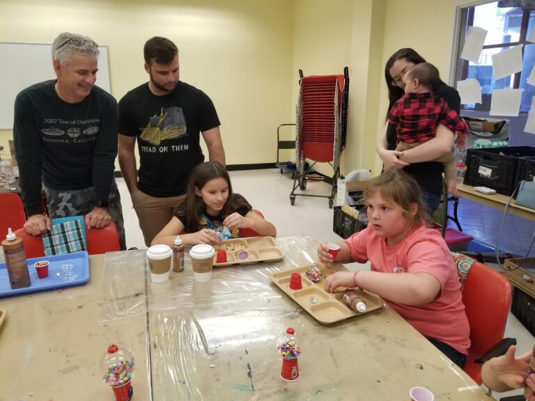 Artwork and artists from the Dec 2019 — Jeweled Christmas Trees session at Creating With Blind Abandon.