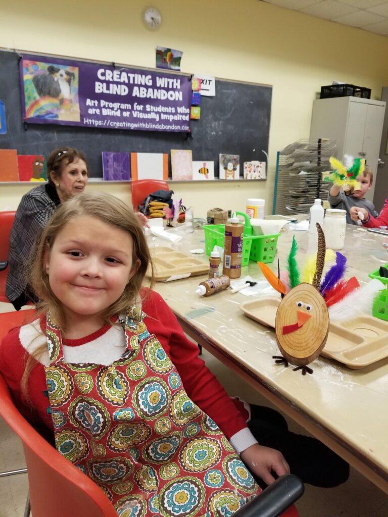 Artwork and artists from the Nov 2019 — We Are Thankful session at Creating With Blind Abandon.