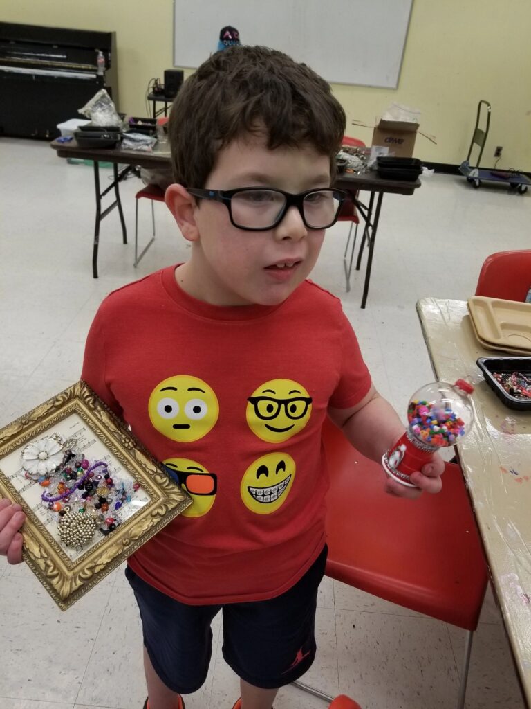 Artwork and artists from the Dec 2019 — Jeweled Christmas Trees session at Creating With Blind Abandon.