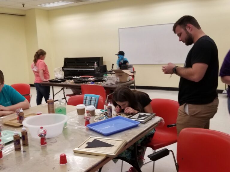 Artwork and artists from the Dec 2019 — Jeweled Christmas Trees session at Creating With Blind Abandon.