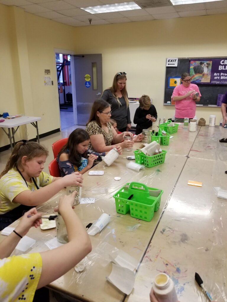 Artwork and artists from the Nov 2019 — We Are Thankful session at Creating With Blind Abandon.